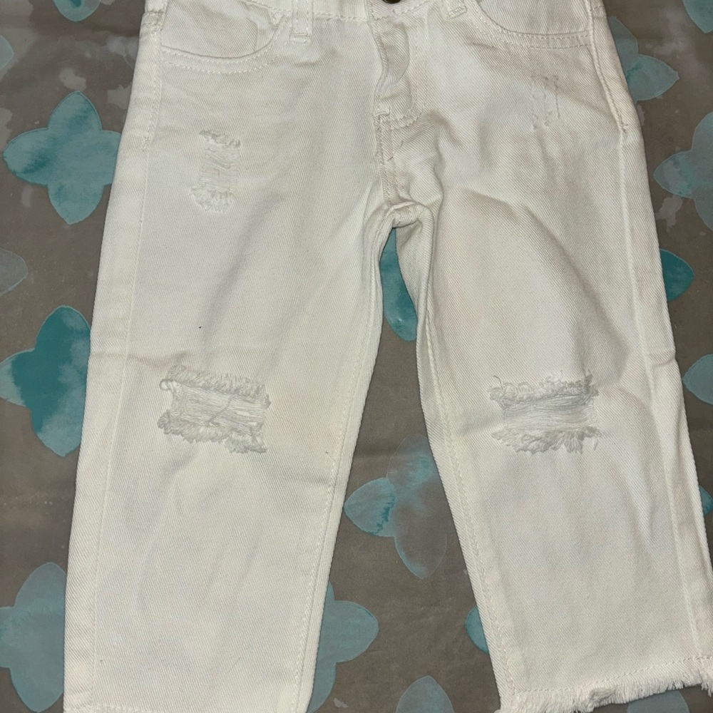 Toddler Girl Distressed Jeans